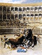 Francisco de Goya Picador Caught by the Bull USA oil painting artist